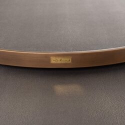 Salontafel Bloomville brass shagreen (Set of 2)