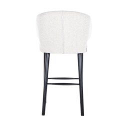 Barstoel Indigo white bouclé