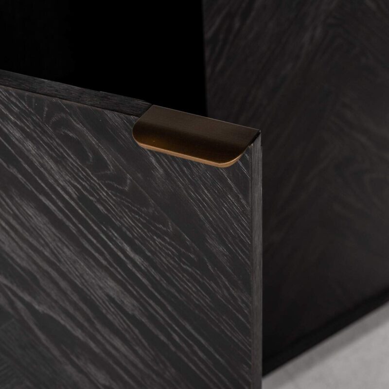 Wandkast Blackbone Brass black rustic