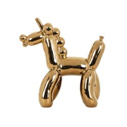 Textuur van goudkleurig resin op Balloonicorn