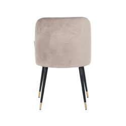 Eetkamerstoel Alicia khaki velvet fire retardant