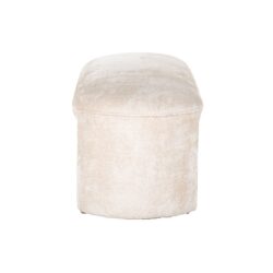 Textuur van witte chenille stof van Bank Fargo