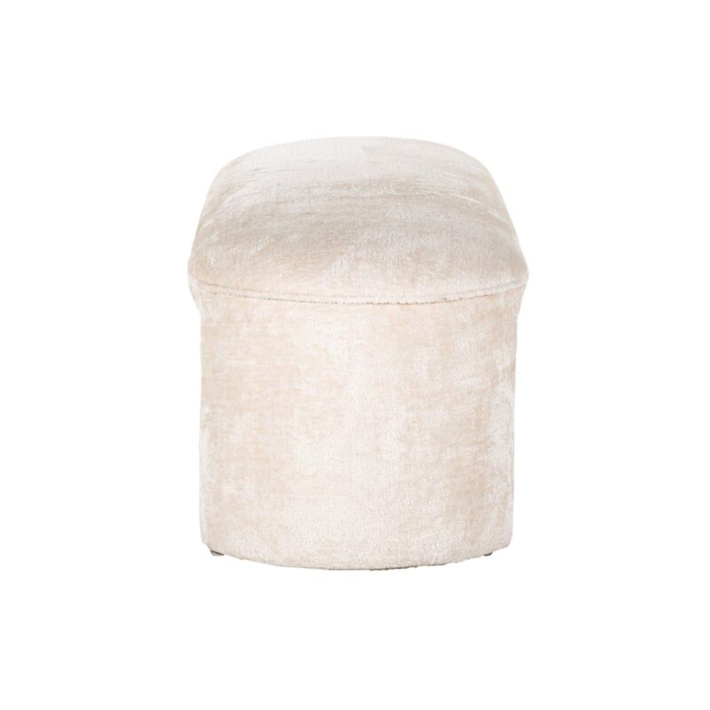 Textuur van witte chenille stof van Bank Fargo