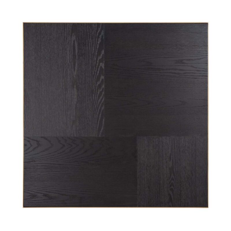 Salontafel Cambon dark coffee goud zwart in interieur