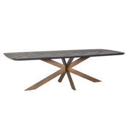 Eettafel Hayley dark coffee 280
