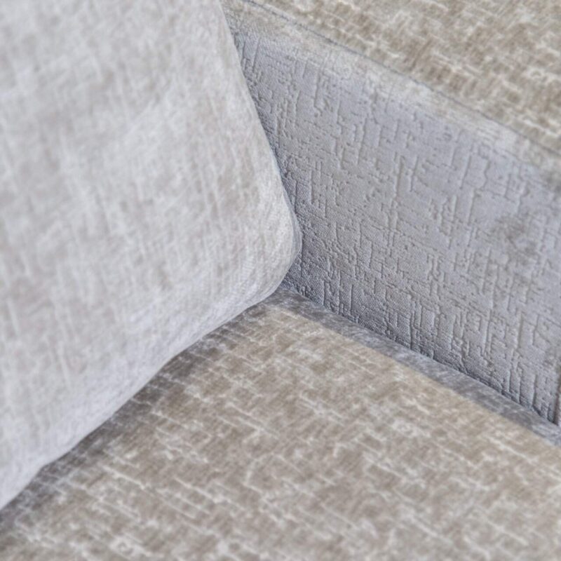 Detail van de zitkussens van de Pasha pearl island bank