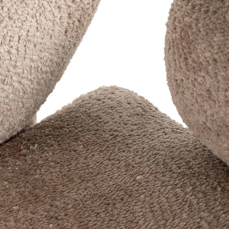 Eetkamerstoel Didi in profiel, sheep natural stof