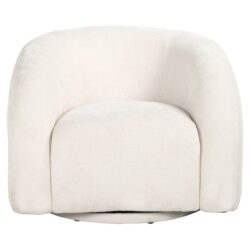 Lounge stoel Arcus white unicorn swivel