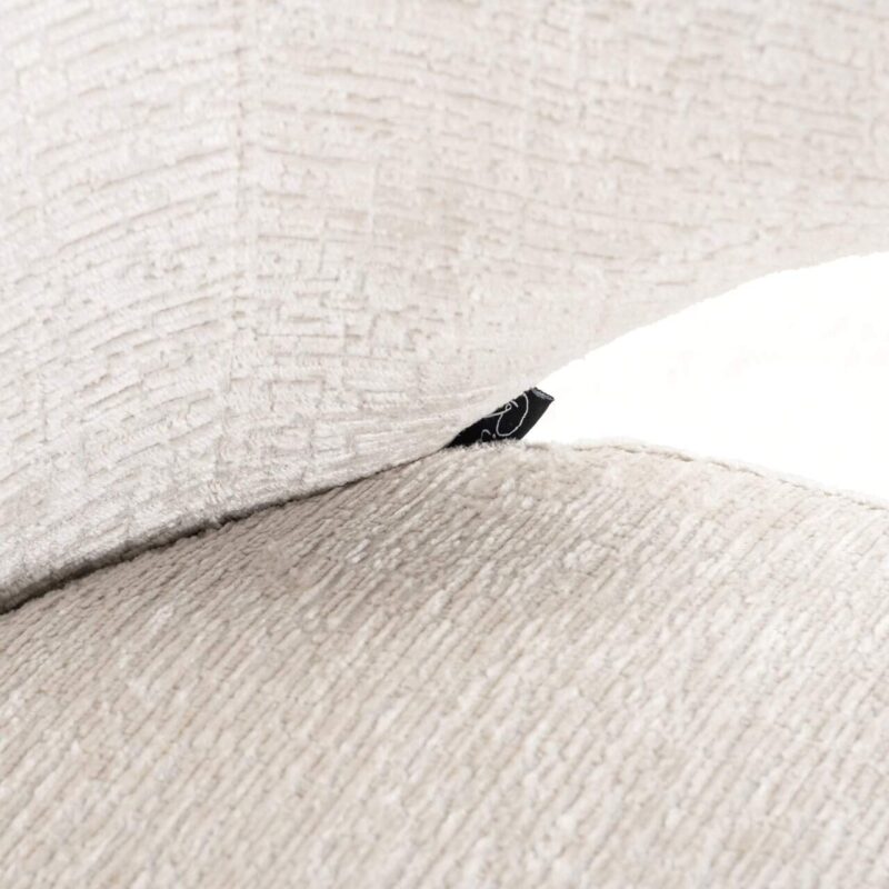 Eetkamerstoel Milly in zwart, cream fusion, stijlvol en comfortabel