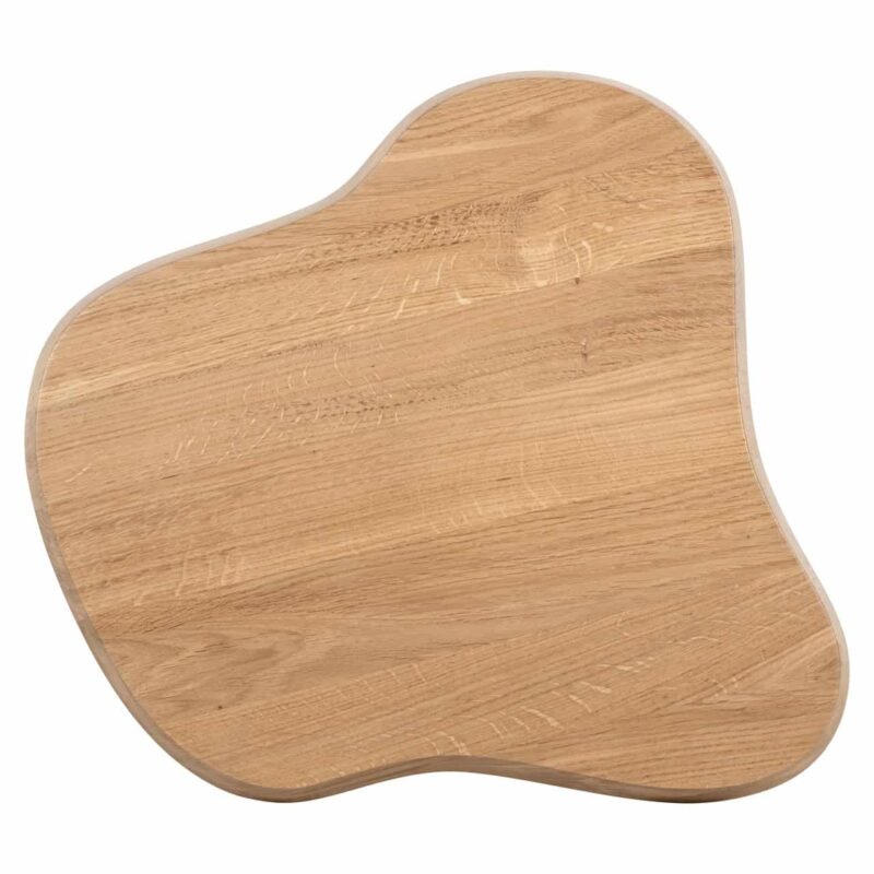 Bijzettafel Riva natural oak in interieur, beige eikenhout
