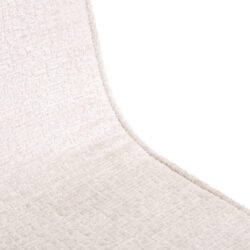 Lounge stoel Frankie cream fusion vanaf boven