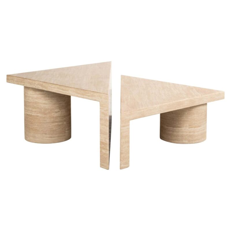 Salontafel Fictus beige (Set of 2)