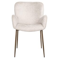 Eetkamerstoel Amber cream fusion fire retardant