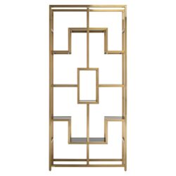 Wandkast Magnus brushed gold