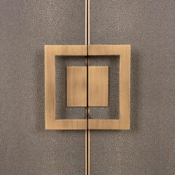 Dressoir Bloomville brass shagreen