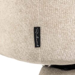 Eetkamerstoel Madeline cream unicorn swivel