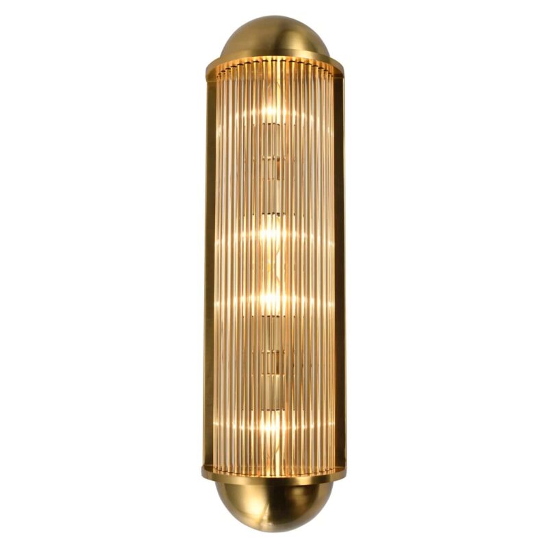 Wandlamp Leeza brushed gold