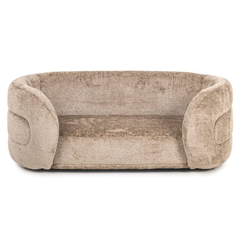 Hondenbed Bingo taupe chenille