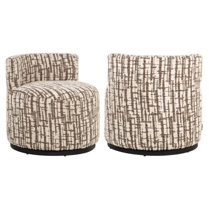 Lounge stoel Franny cream