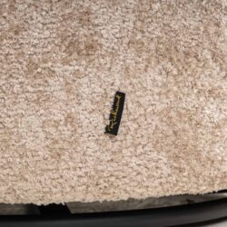 Lounge stoel Jackie sheep natural swivel vanuit bovenaf