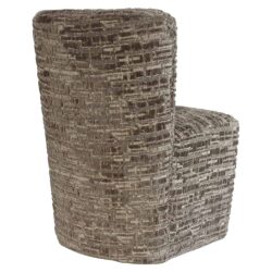 Eetkamerstoel Lorain van bovenaf, met zitting en rugleuning