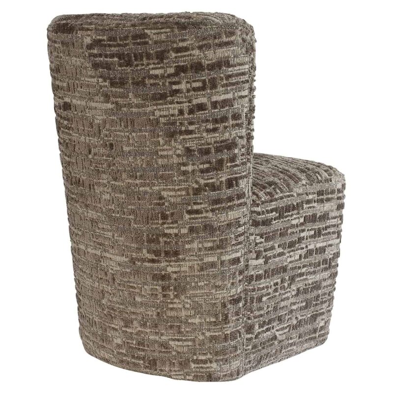 Eetkamerstoel Lorain van bovenaf, met zitting en rugleuning