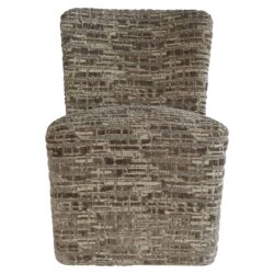 Eetkamerstoel Lorain greige on wheels