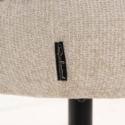 Eetkamerstoel Angelina cream unicorn swivel