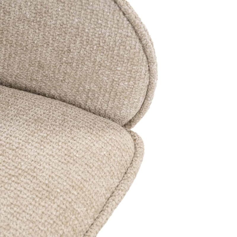 Eetkamerstoel Angelina cream unicorn swivel