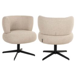 Eetkamerstoel Alexis biscotti swivel