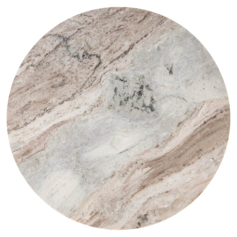 Perspectief van de bijzettafel Sia vanaf boven