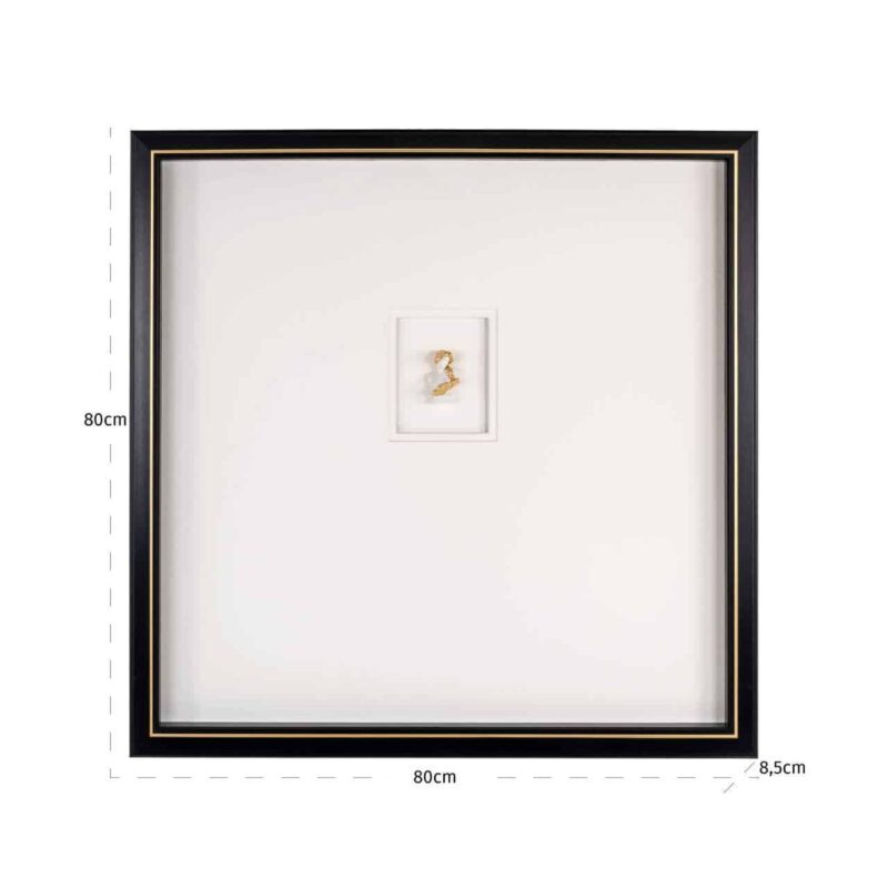 Wall art Danni black/white