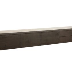 Detail van deuren met soft-close en ladegeleiders