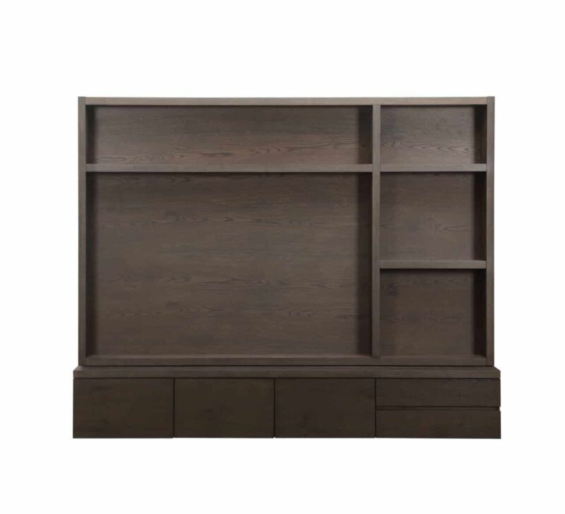 TV-meubel Lachance brown 3-doors 2-drawers