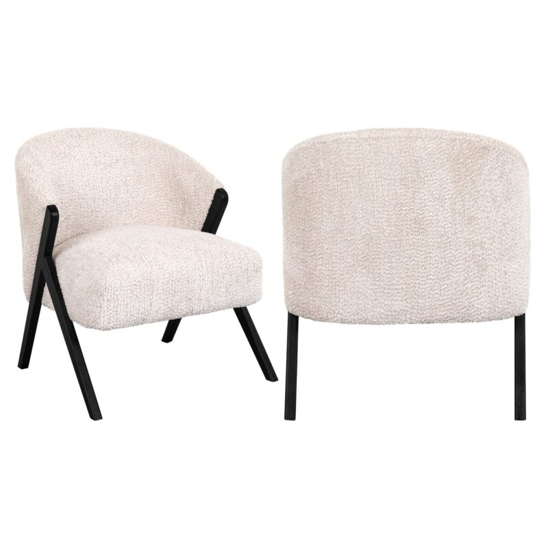 Lounge stoel Mia customized fire retardant