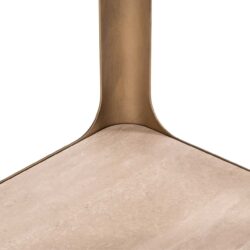 Open verticale planken wandkast Claridge beige