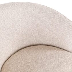 Barstoel Nikki biscotti swivel fire retardant