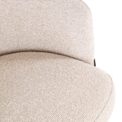 Barstoel Nikki biscotti swivel fire retardant