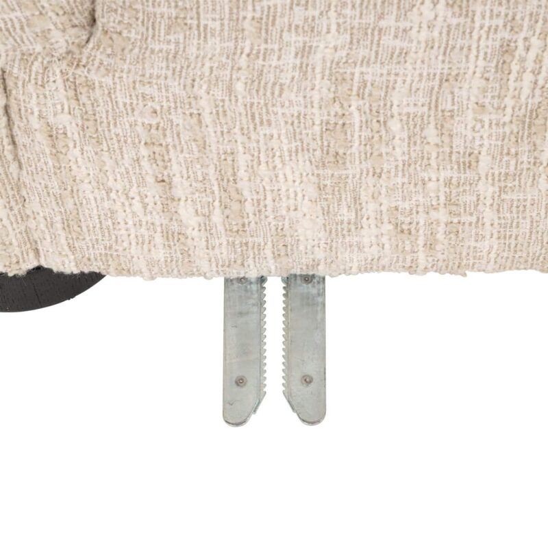 Bank Pandora beige angora lounge right