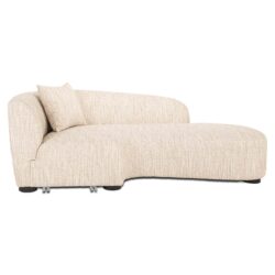 Bank Pandora beige angora lounge right