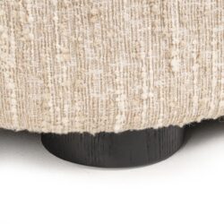 Bank Pandora beige angora lounge right