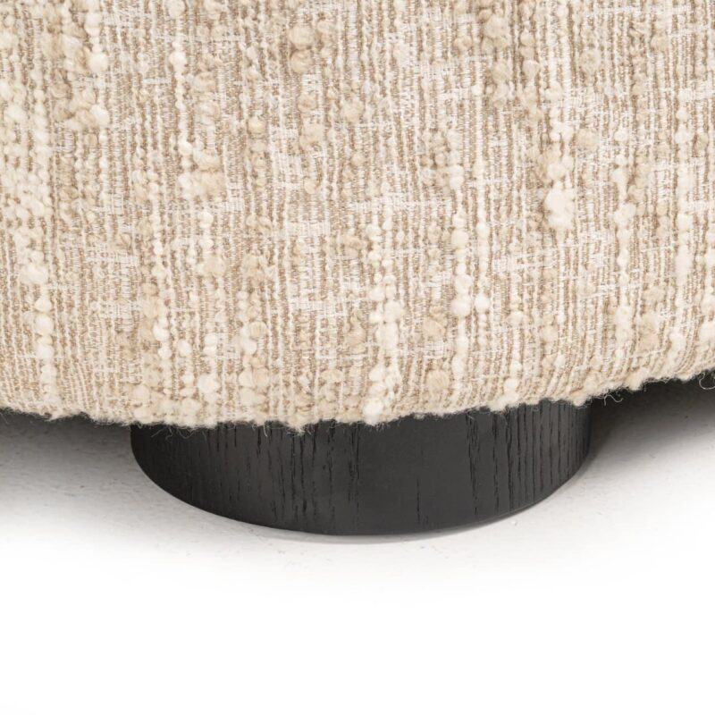 Bank Pandora beige angora lounge right