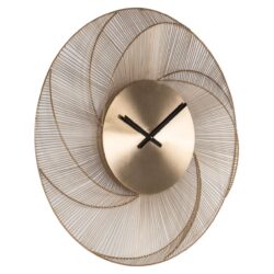 Subtiele zonnestraaltextuur van wandklok Denver