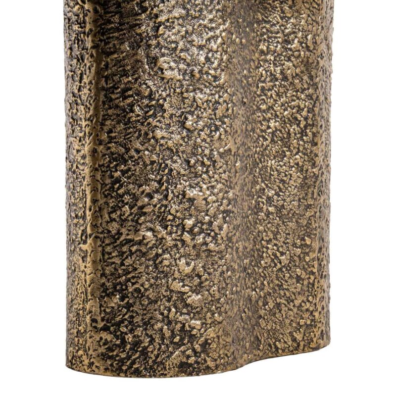 Dikte van zitting op salontafel Abandos brass antique