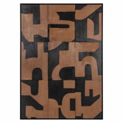 Wall art Cascade brown