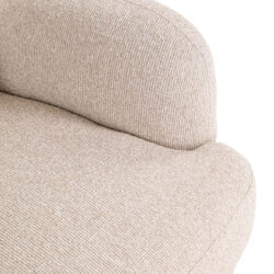 Lounge stoel Kagney biscotti swivel