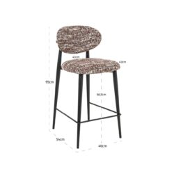 Counterstoel Dantes hazel