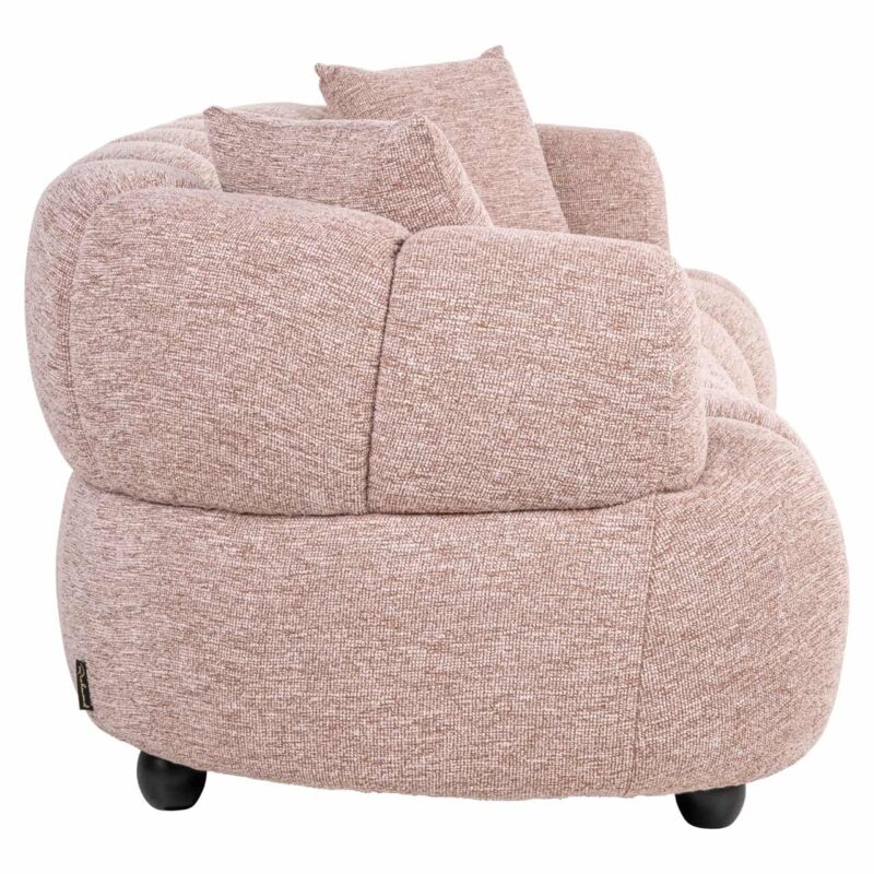 Bank Amelia in interieur, lodge blossom-stof, zacht ontwerp