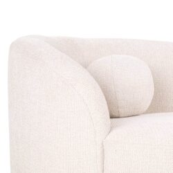 Bank Emma cream fancy chaise longue vanaf een ander perspectief