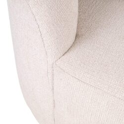 Maximaal draaggewicht van Bank Emma cream fancy chaise longue, 200 kg